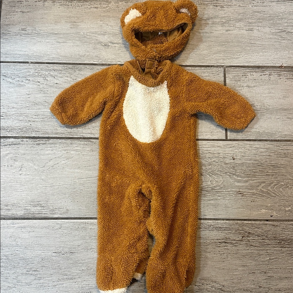 Adorable Brown Bear Costume Onesie 0-6M